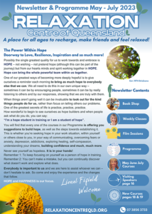 Newsletter & Programme May - July 2023