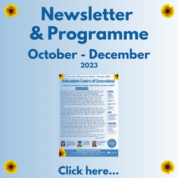 Latest Newsletter & Programme Relaxation Centre of Qld Oct Nov Dec 2023